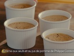 Petits Plats en équilibre - Creme aux oeufs et au jus de pomme de Philippe Conticini